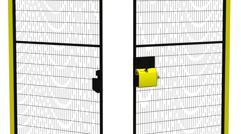 Troax Double Hinged Door With Safe Lock