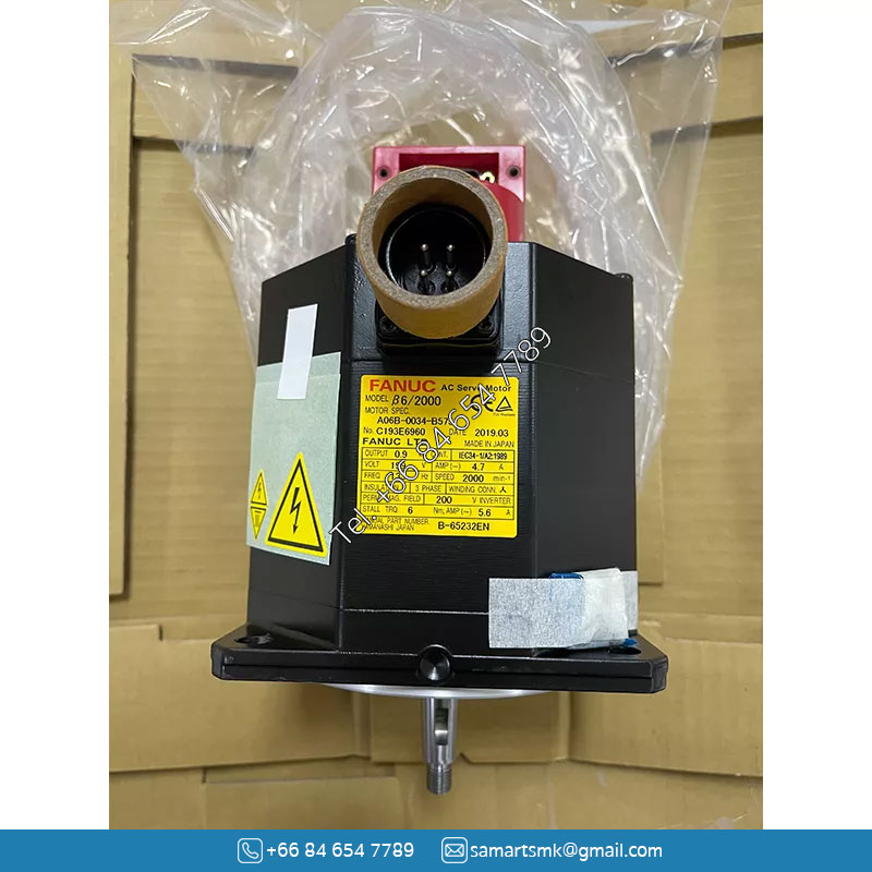 A06B-0034-B575 FANUC AC Servo Motor